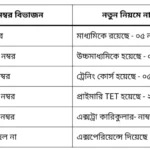 প্রাইমারি নিয়োগে একাডেমিকে পরিবর্তন | primary tet news today